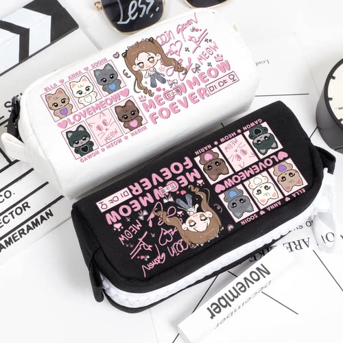 meovv喵周边Annasooin同人笔袋