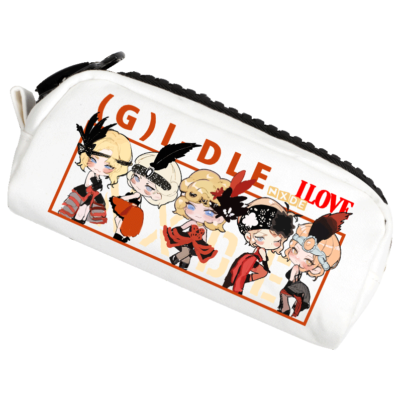 GIDLE周边同人同款笔袋文具袋