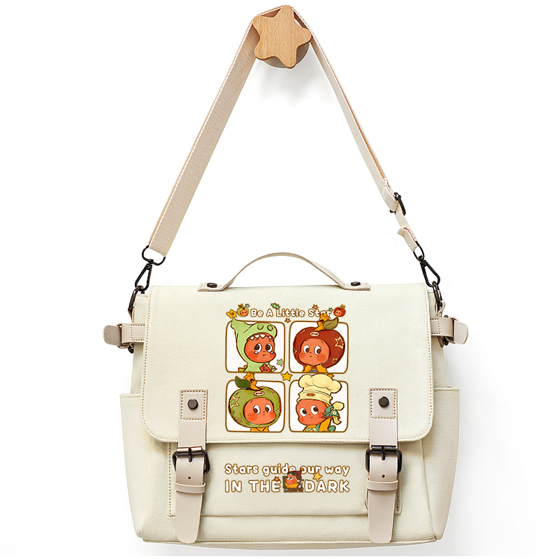 星星人周边可爱斜挎单肩包