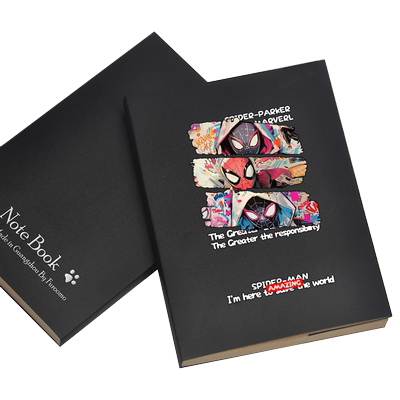 蜘蛛侠纵横宇宙周边动漫笔记本子