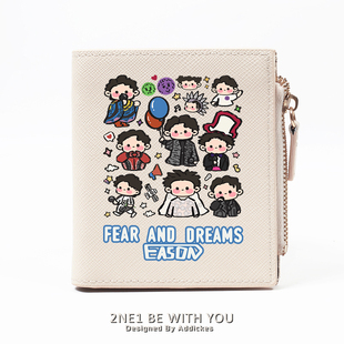 陈奕迅Eason周边同款 带卡位 fearanddreams演唱会应援物 钱包短款