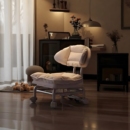 万向轮小凳子滑轮矮凳家用换鞋 凳儿童带娃神器带轮板凳静音靠背椅