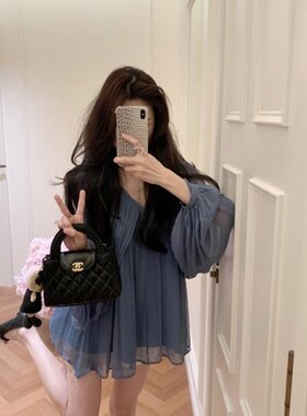 2026高级感露背蝙蝠袖衬衫上衣女春夏季新款高腰显瘦短裤套装