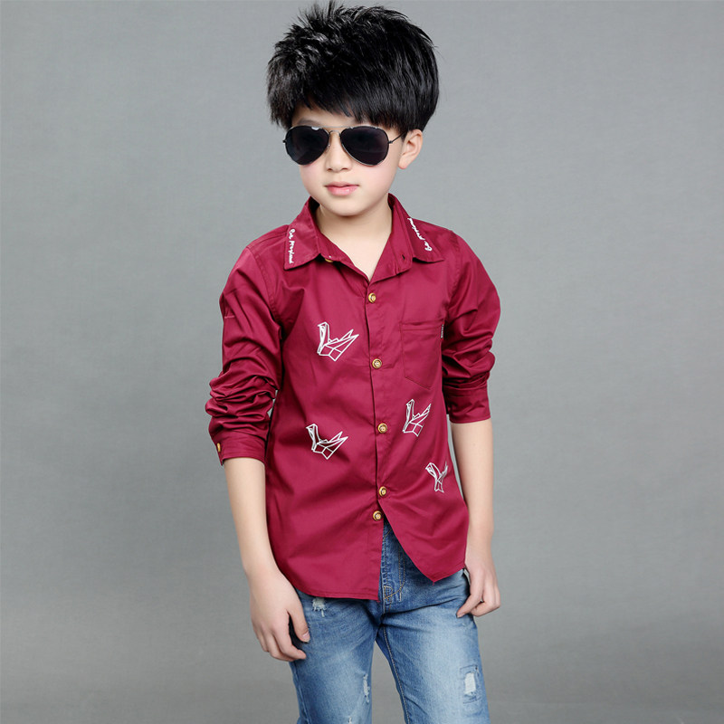 Chemise garcon à manche longue - Ref 2073991 Image 4