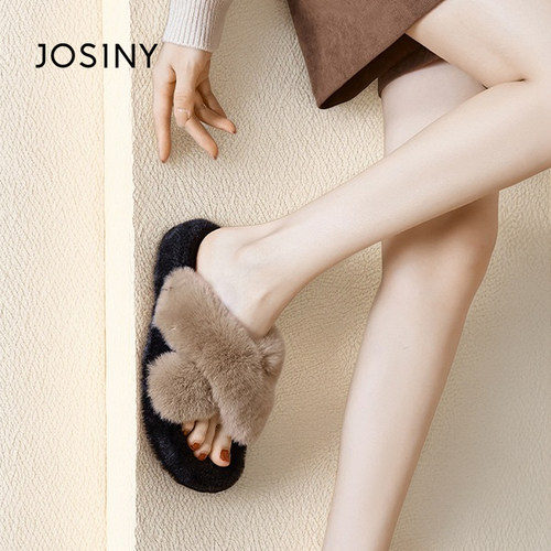 卓诗尼毛毛拖鞋每天更新美鞋