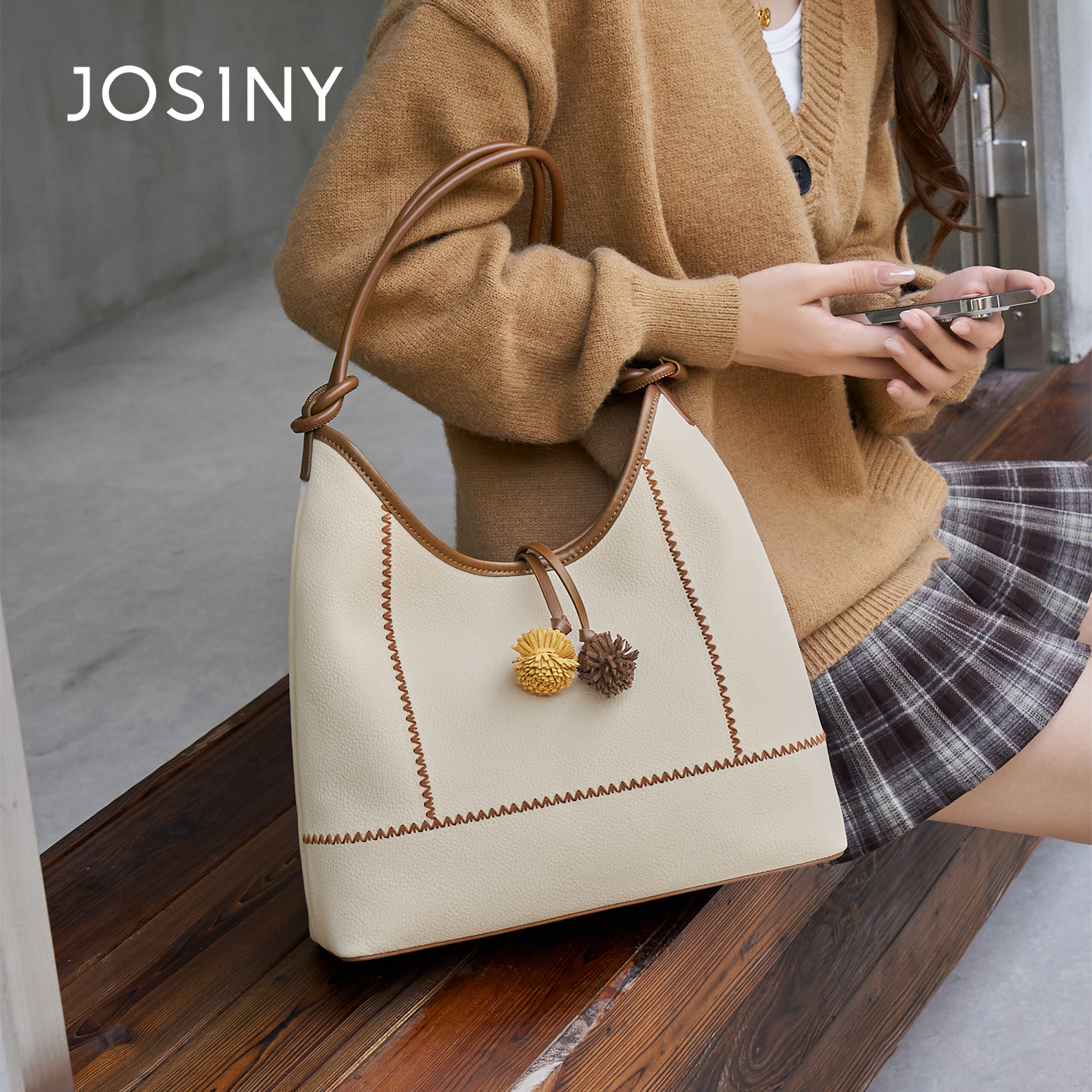 Josiny托特包大容量单肩包