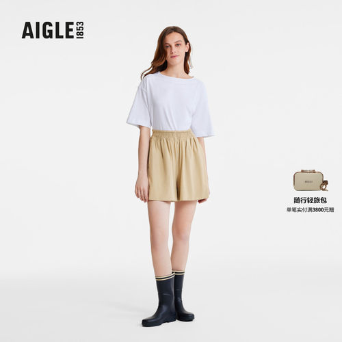 AIGLE艾高短裤速干吸湿凉感女