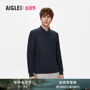 T恤短袖 AIGLE艾高防晒速干凉感POLO衫 男士 上衣 法式 春夏季 新品