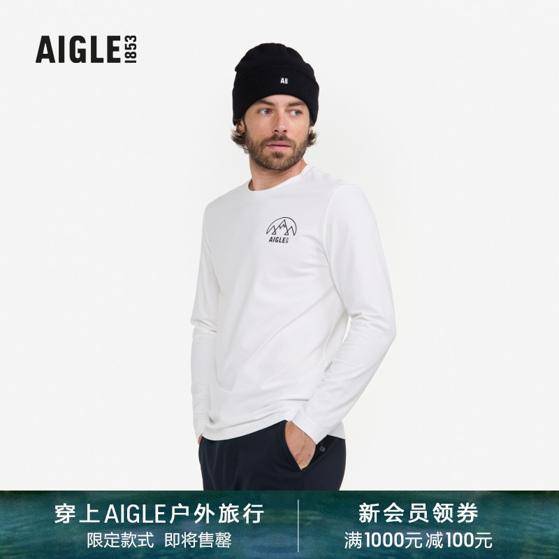 AIGLE艾高T恤速干吸湿男士