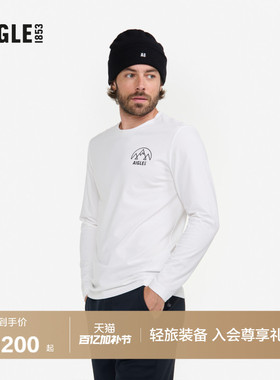【SKI滑雪系列】AIGLE艾高夏秋季款DFT速干UPF50+防晒T恤男上衣