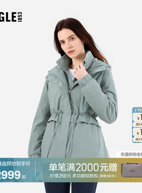 【反季特惠】AIGLE MTD随变系列艾高女士棉服外套上衣收腰BD20