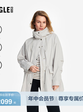 AIGLE MTD随变系列艾高女士外套冲锋衣功能面料夹克经典春款BZ73