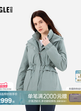 【反季特惠】AIGLE MTD随变系列艾高女士棉服外套上衣收腰BD20