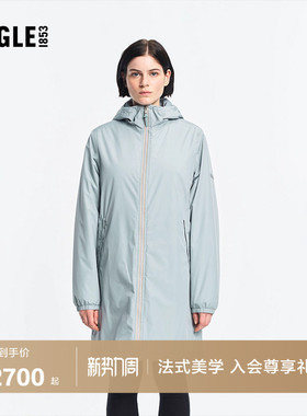 AIGLE MTD随变系列艾高女士棉服外套户外保暖棉衣长款棉袄BM50
