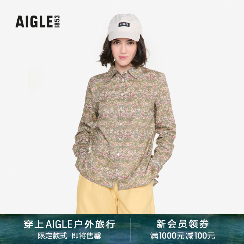 AIGLE艾高休闲时尚舒适简约衬衫