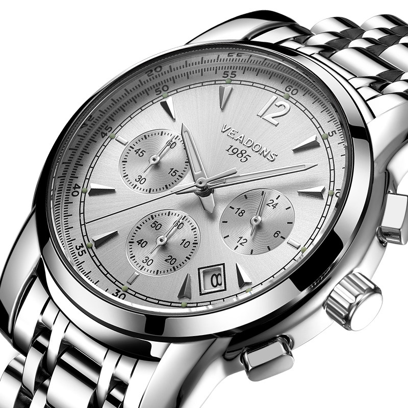 威顿手表男士石英表防水2020新款十大品牌名牌时尚潮夜光机械男表