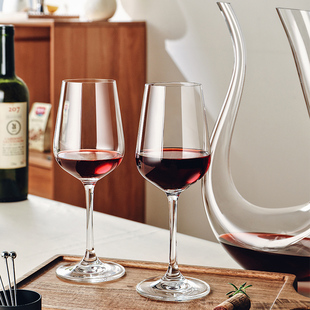 速发水晶玻葡套装 家用高脚杯璃萄酒杯子醒酒酒高档奢华酒杯器具