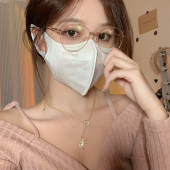 超轻素颜腮红眼镜近视女大框可配有度数大圆脸显脸小韩版 潮眼睛框