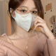 超轻素颜腮红眼镜近视女大框可配有度数大圆脸显脸小韩版 潮眼睛框