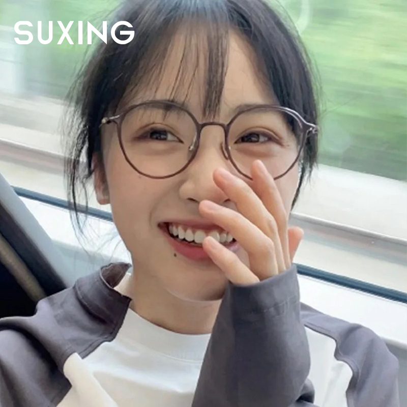 6g超轻软糖近视眼镜女可配度数