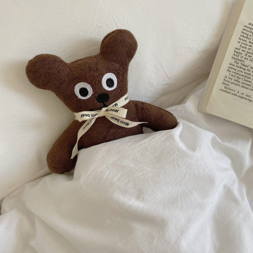 公仔软萌治愈领结熊安抚娃娃礼物