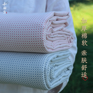 和锦生老粗布床单单件纯棉全棉加厚厚实「风车」