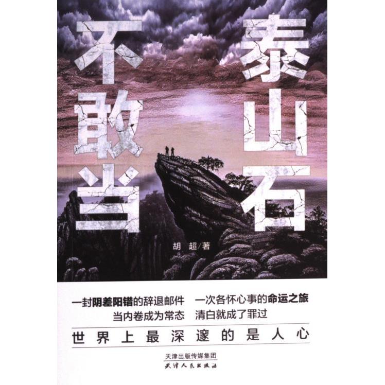 【官方正版】 泰山石, 不敢当 胡超著 天津人民出版社 9787201192864图片