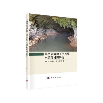 【官方正版】 典型岩溶地下河系统水循环机理研究 9787030653581 夏日元, 赵良杰, 王喆等著 科学出版社