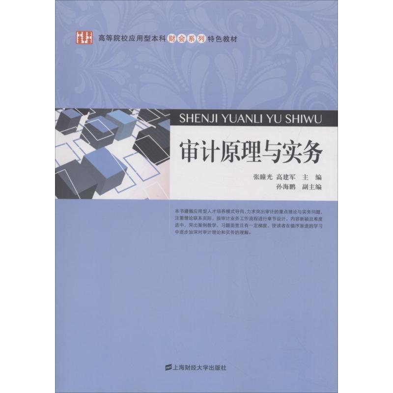 [正版新书]库房现货直发 审计原理与实务 9787564229184 张瞳光, 高建军, 主编 上海财经大学出版社