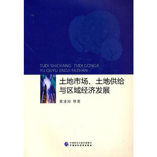 【官方正版】 土地市场、土地供给与区域经济发展 黄凌翔等著 中国财政经济出版社 9787522309910
