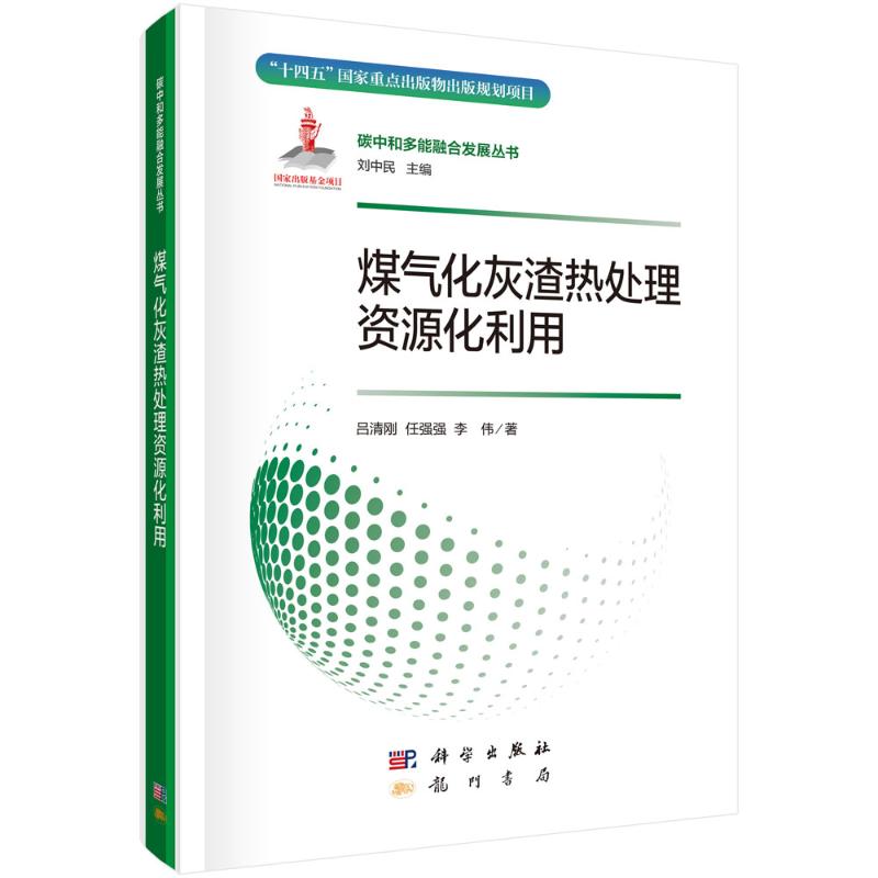 【官方正版】 煤气化灰渣热处理资源化利用 9787508864433 吕清刚,任强强,李伟 龙门书局
