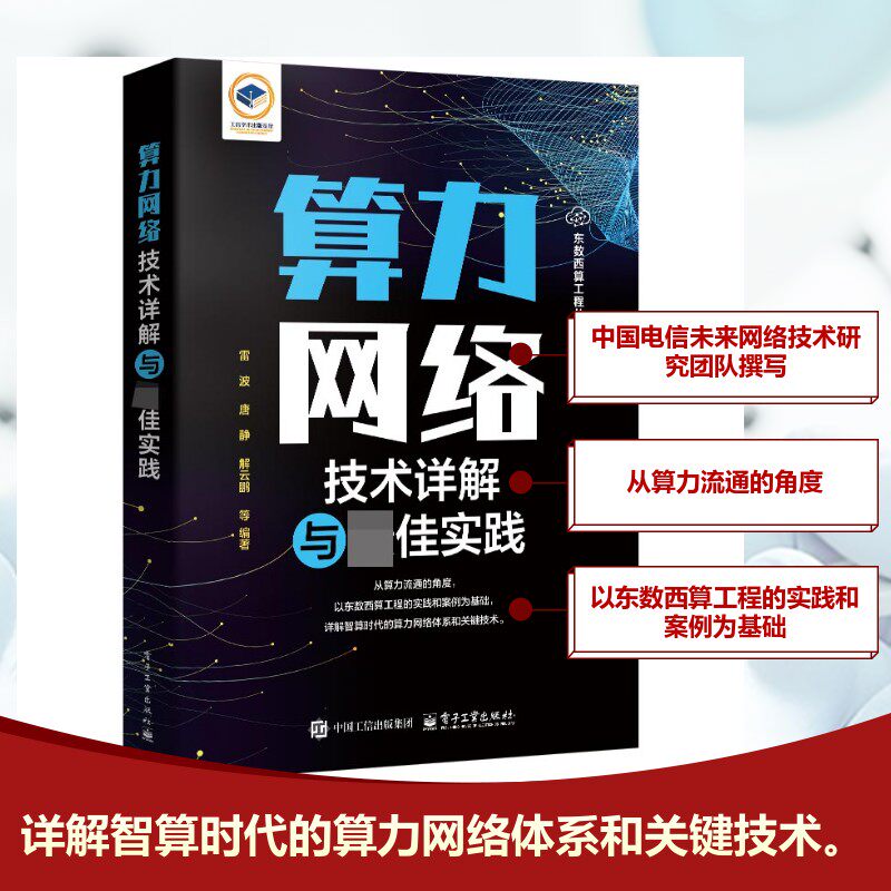 【官方正版】 算力网络技术详解与最佳实践 9787121493454 雷波 ... [等] 编著 电子工业出版社