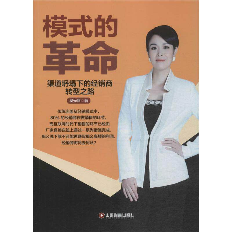 【官方正版】 模式的革命 吴光碧著 中国财富出版社 9787504757296