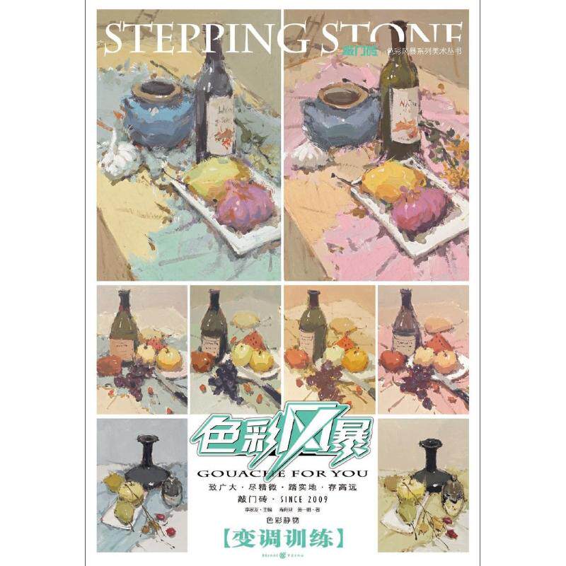 【官方正版】 变调训练-色彩风暴-色彩静物 9787229056001 寿舟旦,黄一明 著 重庆出版社