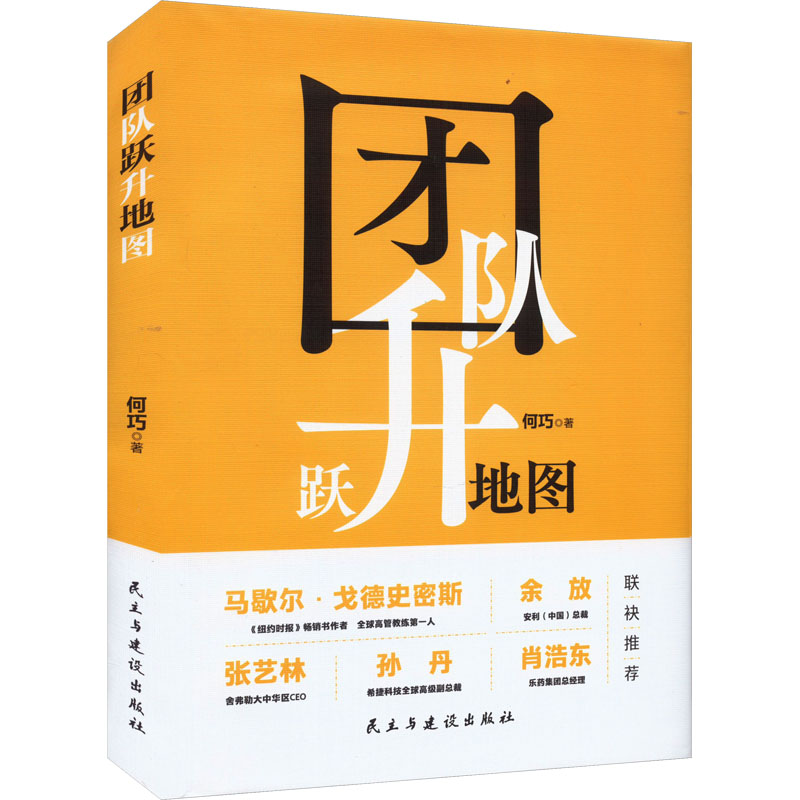【官方正版】 团队跃升地图#cln#改变团队的巅峰对话 9787513940856 何巧 民主与建设出版社