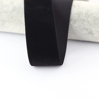 Черный 3,8 см шириной на один метр