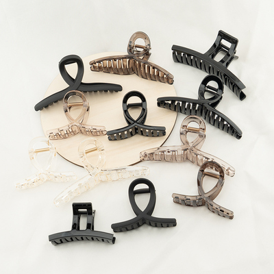 软硅胶鲨鱼夹大号发量多防摔抓夹