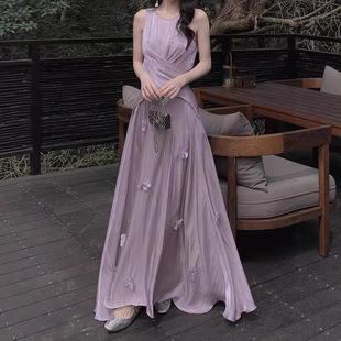 2026新款紫色背心半身裙超火两件套女夏日绝美套装裙子时尚气质款