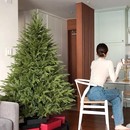 圣诞树家用2025新款 饰品裸树 豪华加密高级感全pe发光摆件圣诞节装