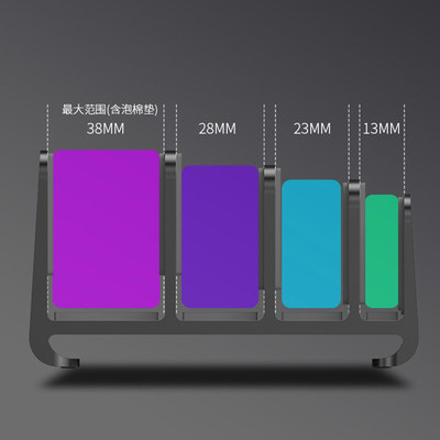 笔记本电脑立式支架适用macbook竖立支架ipad平板多功能收纳底座