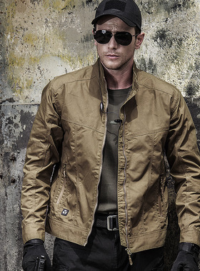 夹克男士春秋季军迷TAD刺客战术夹克防风防刮工装作训服外套男款