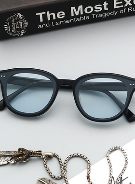 王传君同款墨镜紫色时尚太阳镜