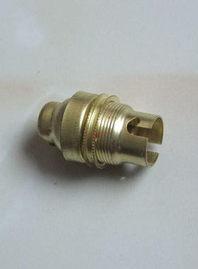 DT203船用灯具插口灯座 HT15-10 船舶专用插口式铜质灯座