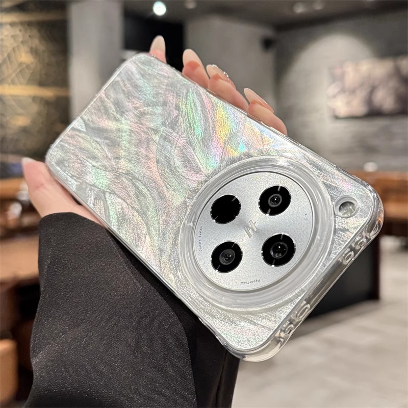 适用oppofindx8手机壳新款超薄findx8pro渐变羽纱findx7保护套x7ultra硅胶x6高级感女oppo全包防摔x6软边硬壳