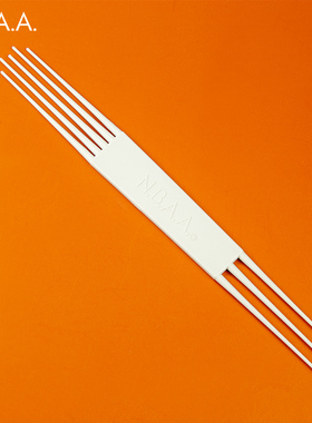 日本原装正品NBAA上升梳影楼盘发造型专用叉梳美发师专业挑梳插梳