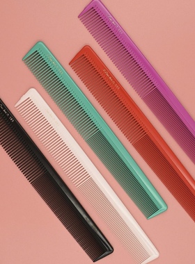 日本正品689剪发梳子发型师专用美发梳SWANKSALON同款裁发梳子