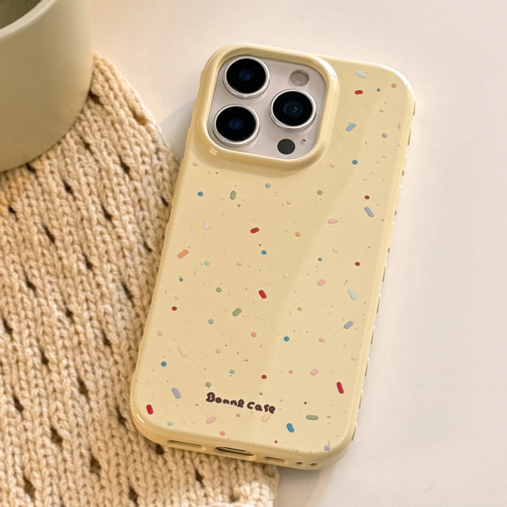 ins风简约糖果波点适用苹果17promax手机壳iphone16pro新款15女款14韩系设计感小众13全包软壳防摔12保护套
