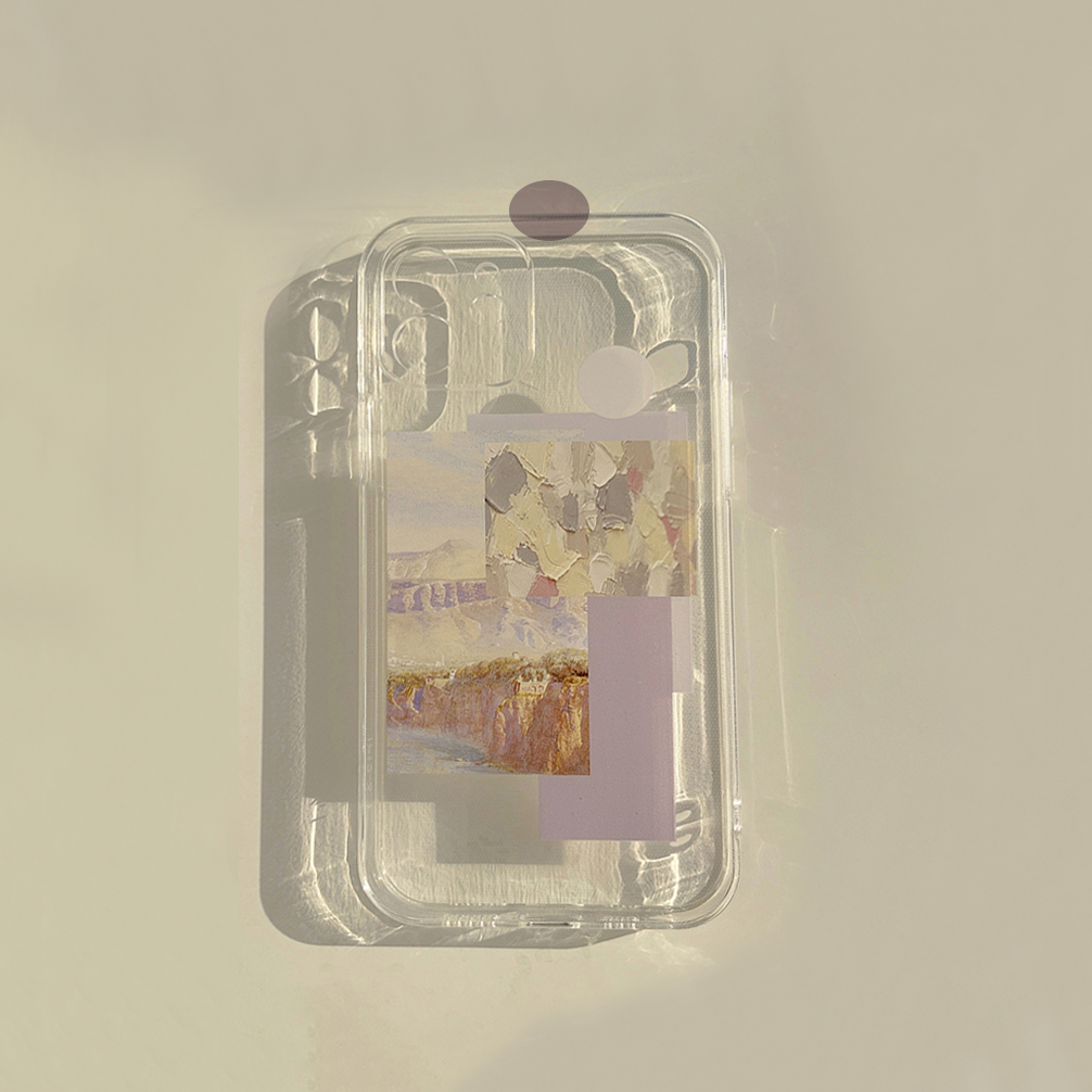 ins油画标签苹果11Promax适用壳