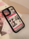 ins涂鸦少女狗狗插画适用17Pro Max苹果16手机壳iPhone13小众情侣12硬壳14亚克力透明xr日韩风甜酷xs网红15