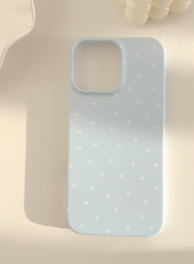 菲林ins白色雏菊小花适用苹果16promax手机壳iphone17新款15pro女款14少女日韩风11全包硬壳小清新保护套磨砂